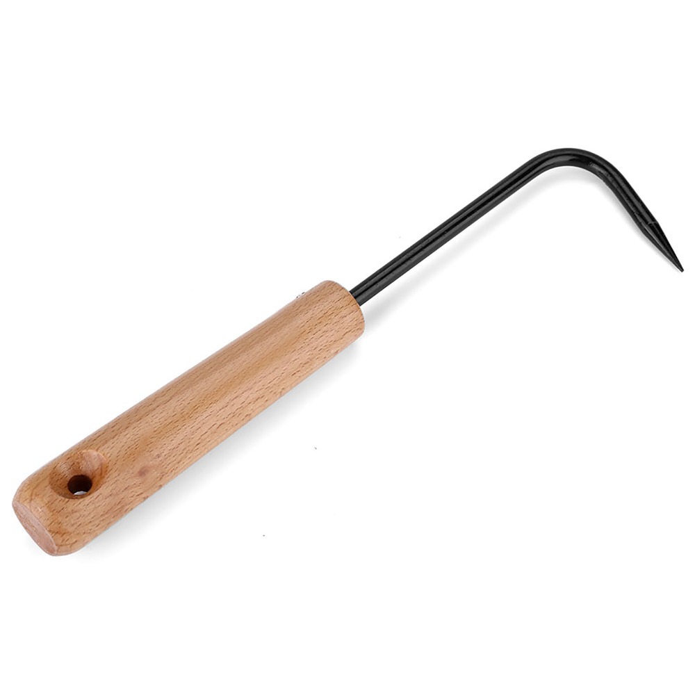 Root Hook Tool - Crochet à racines robuste en fer