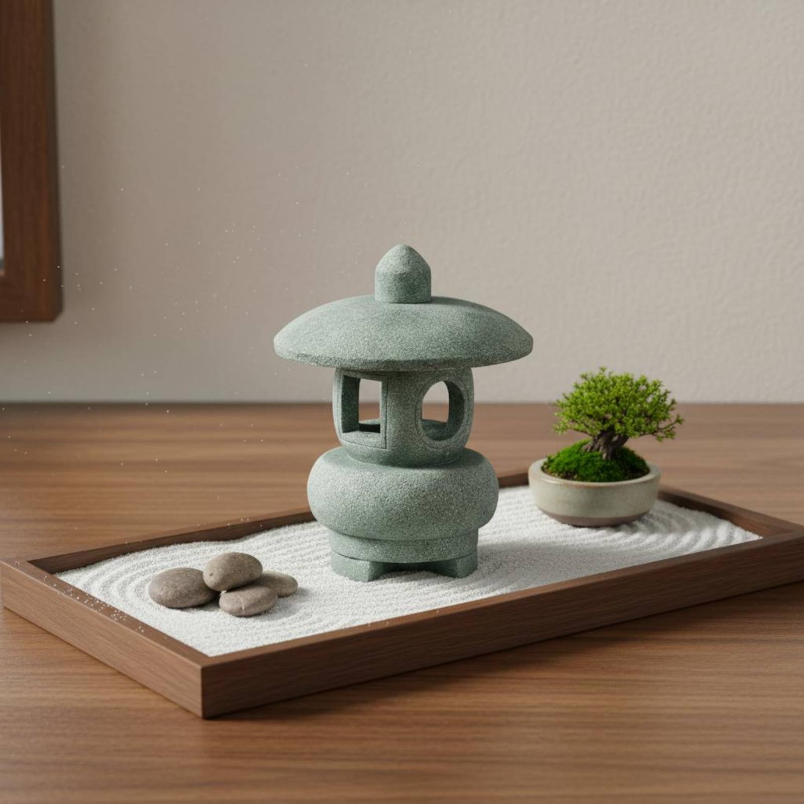 Lanterne miniature en pierre,  - Japanese Garden Bonsai avis et prix