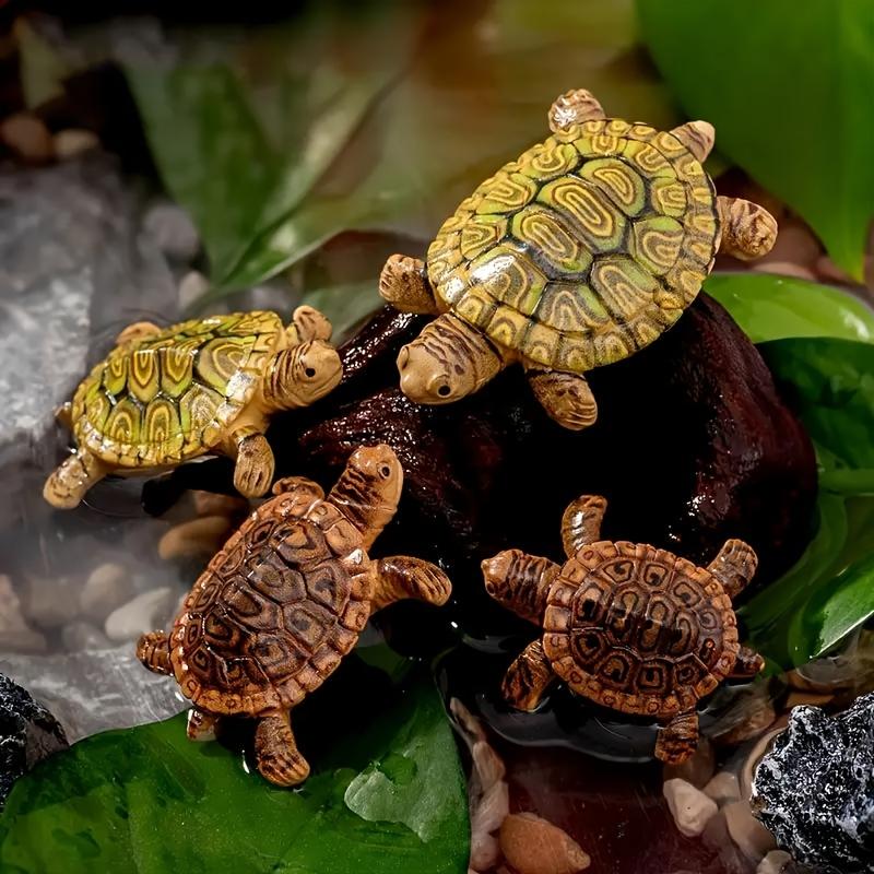 6 mini-statues de tortues pour - Bonsai Garden With Pond avis et prix