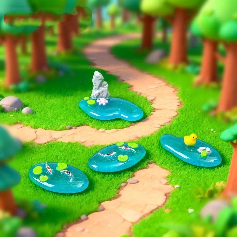 【HG】Mini ornements de bassin e - Bonsai Garden With Pond avis et prix