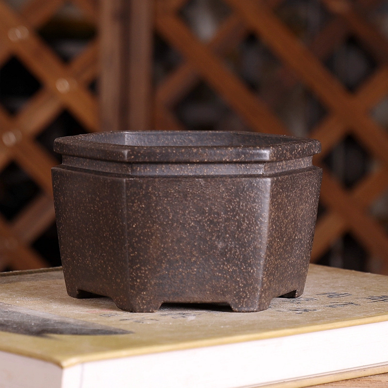 Pot à bonsaï hexagone, sable v - Bonsai Garden With Sand avis et prix
