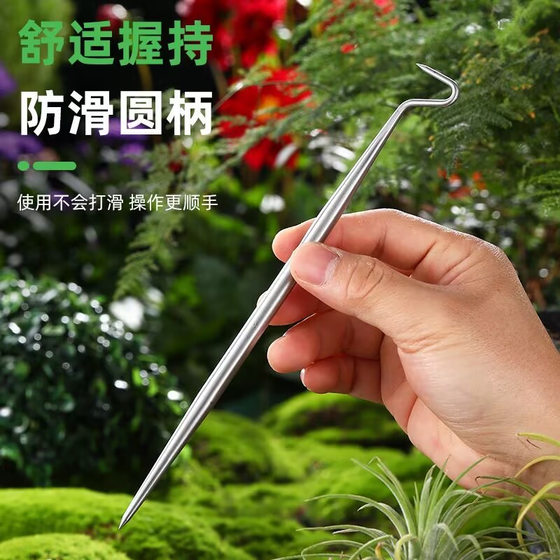 Crochet à racines en acier ino - Root Hook Tool avis et prix