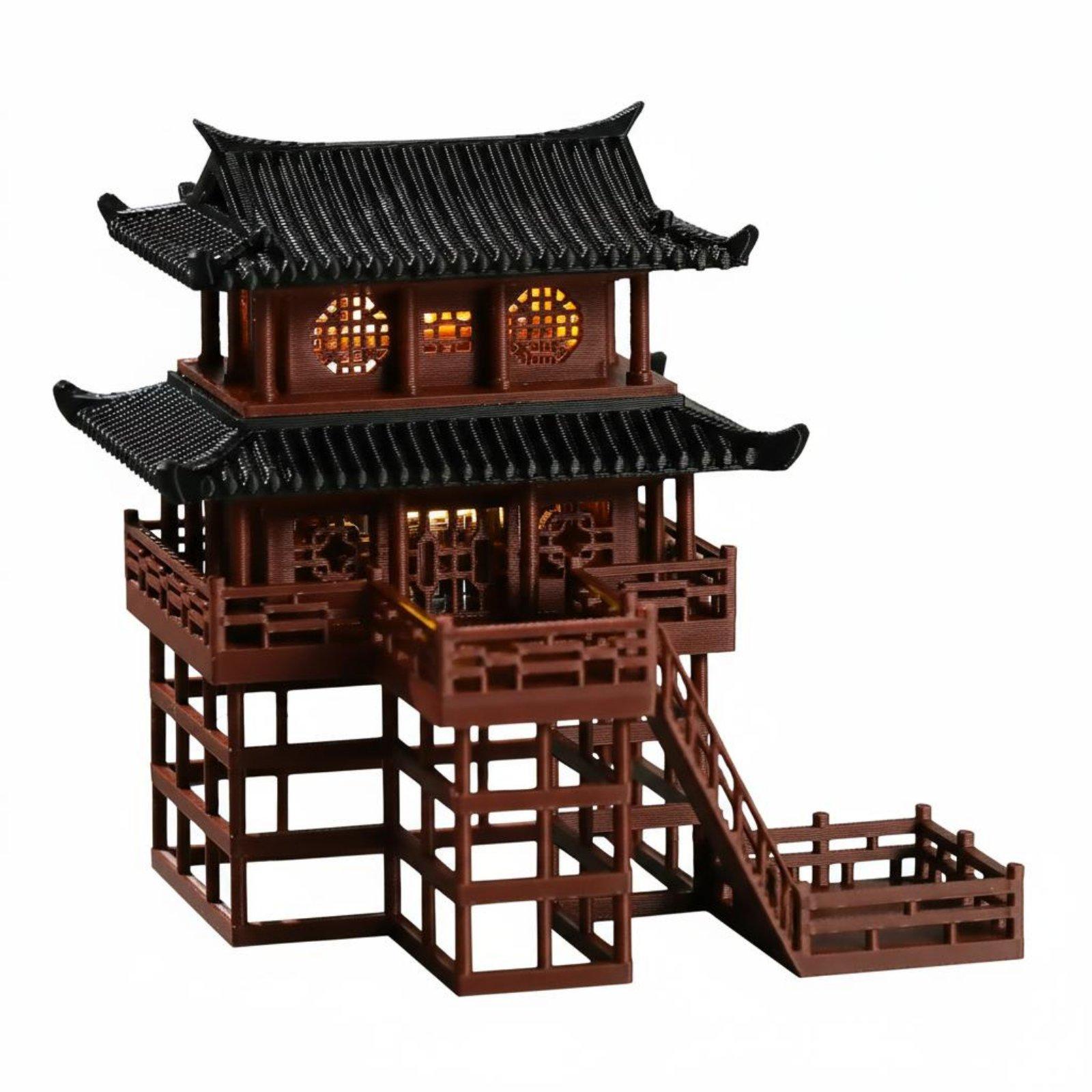Mini-pagode en plastique pour  - Bonsai Gardener avis et prix
